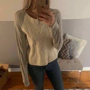 Lululemon cable knit sweater